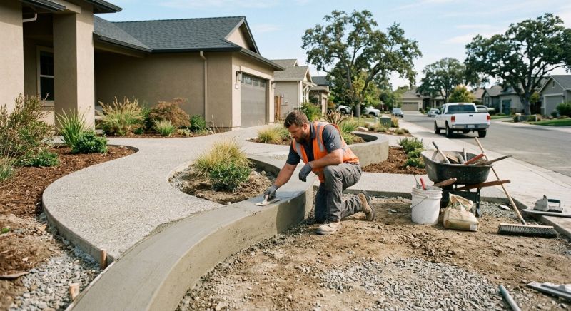 Concrete Landscaping in Ventura County, CA